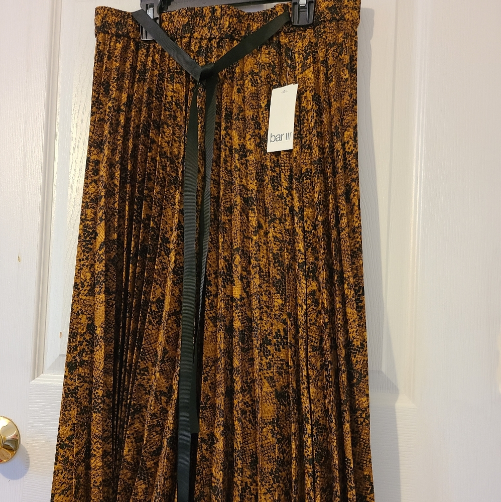 Brand new pleaded skirt.